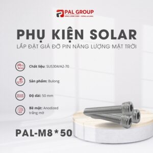 Bulong inox 304 M8*50