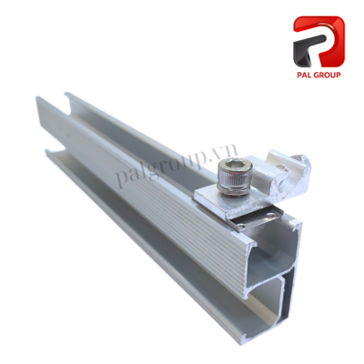 BỘ KẸP TIẾP ĐỊA + TRƯỢT - phụ kiện điện năng lượng mặt trời