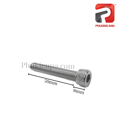 Thông số kỹ thuật Bulong inox 304 M8*50