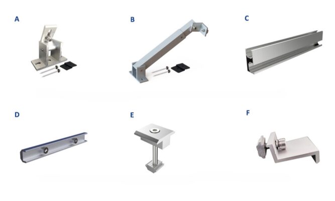 Danh Sách Thành Phần Của Hệ Thống NLMT Mái Tôn
